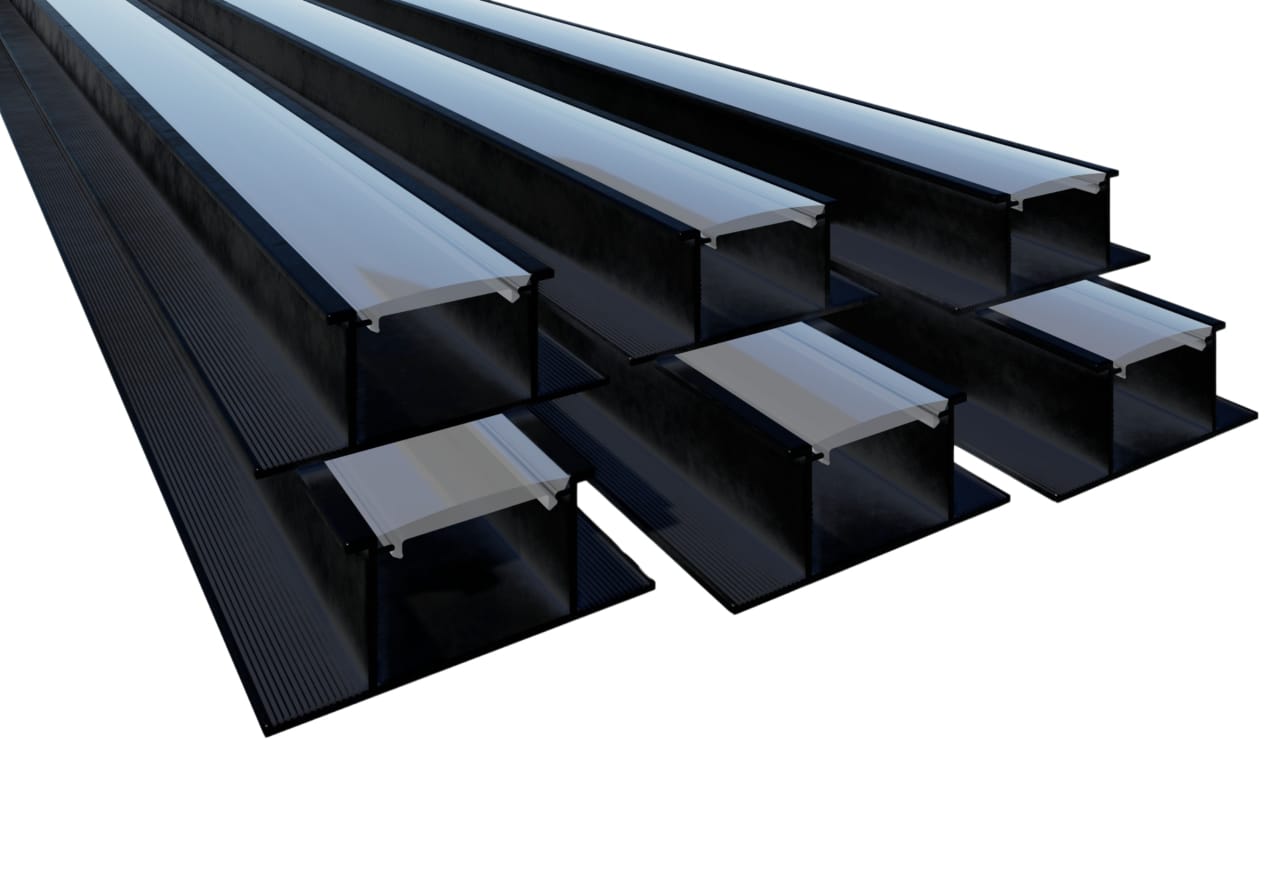 Stucco LED Channel – 7.8ft Outdoor Trim for Walls & Soffits | Stucco LED Solutions